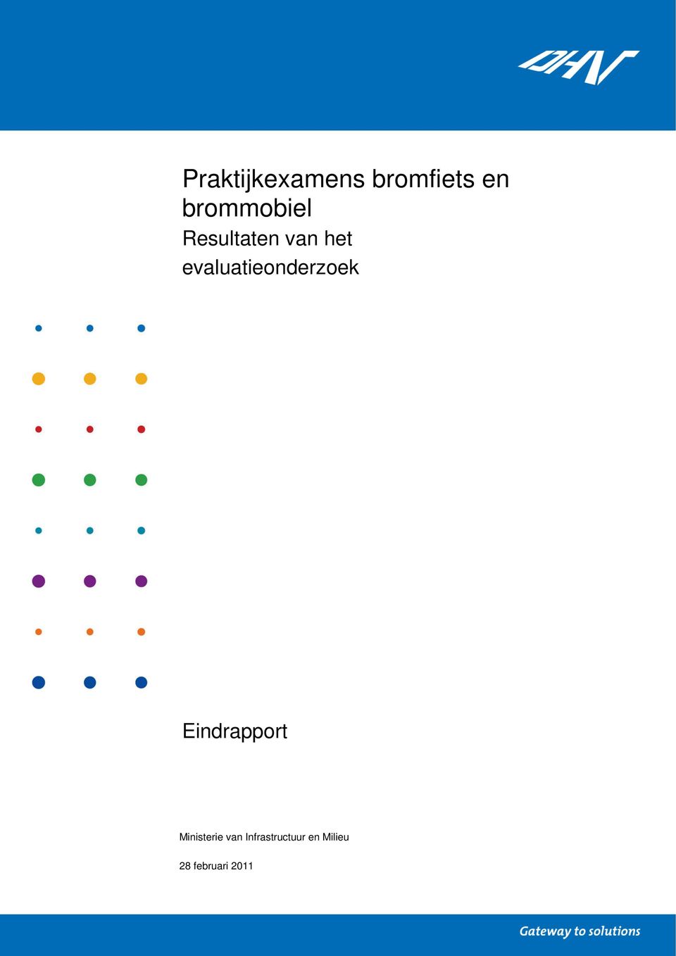 evaluatieonderzoek Eindrapport