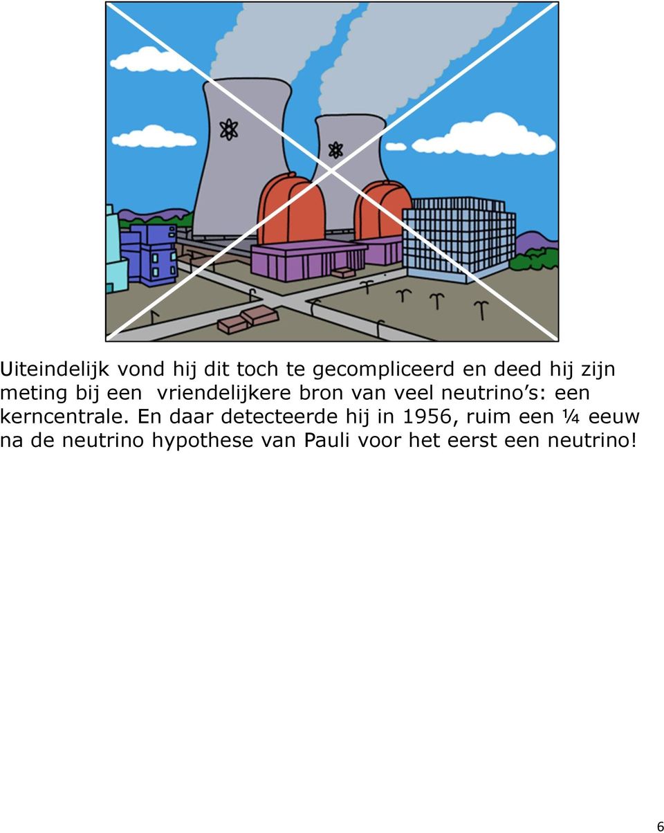 een kerncentrale.