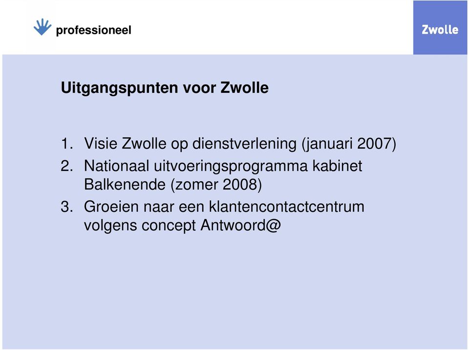 Nationaal uitvoeringsprogramma kabinet Balkenende