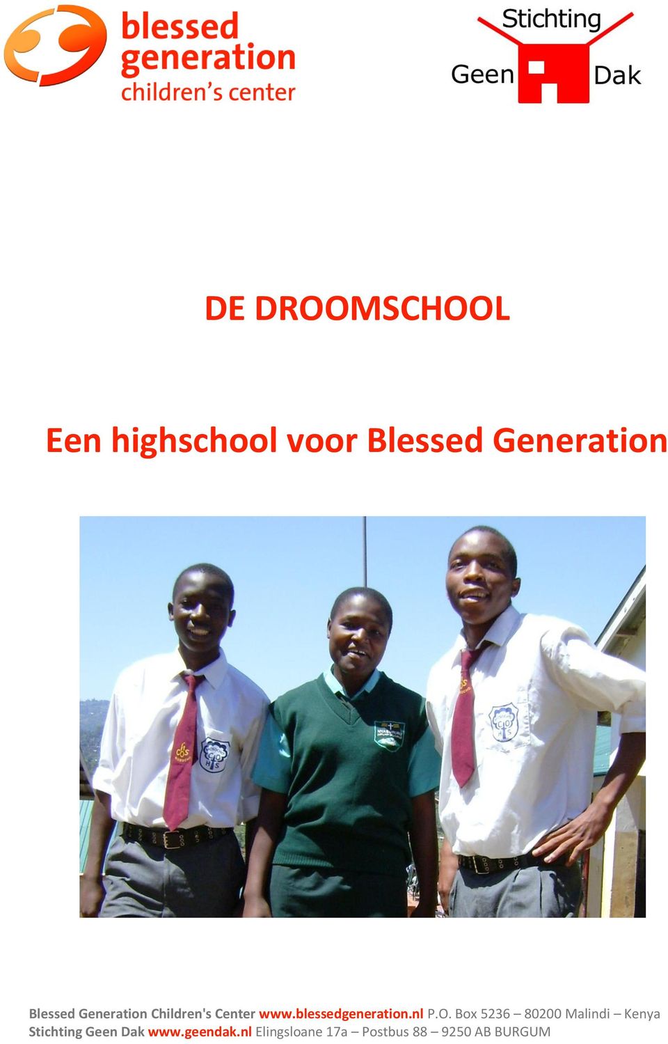 blessedgeneration.nl P.O.