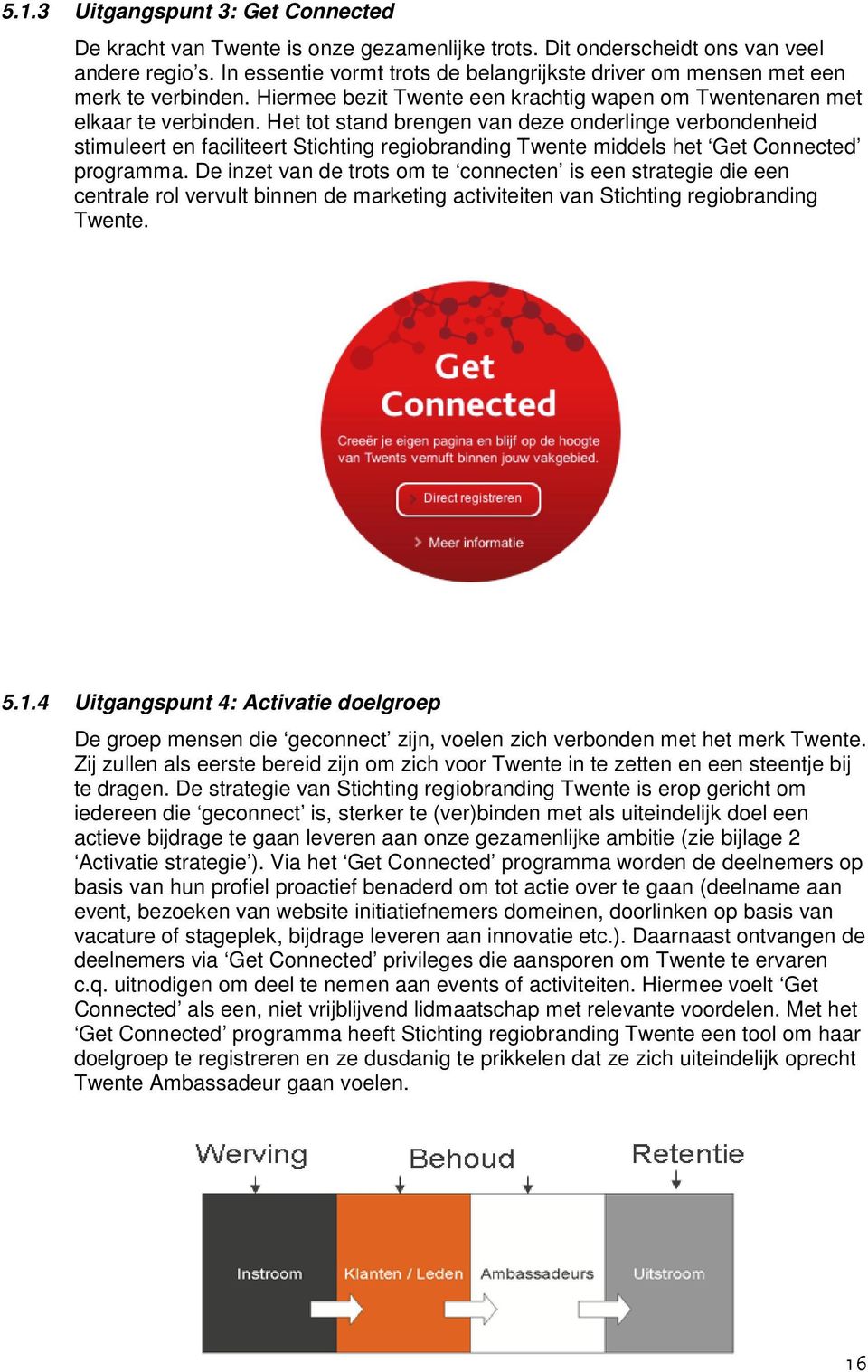 Het tot stand brengen van deze onderlinge verbondenheid stimuleert en faciliteert Stichting regiobranding Twente middels het Get Connected programma.