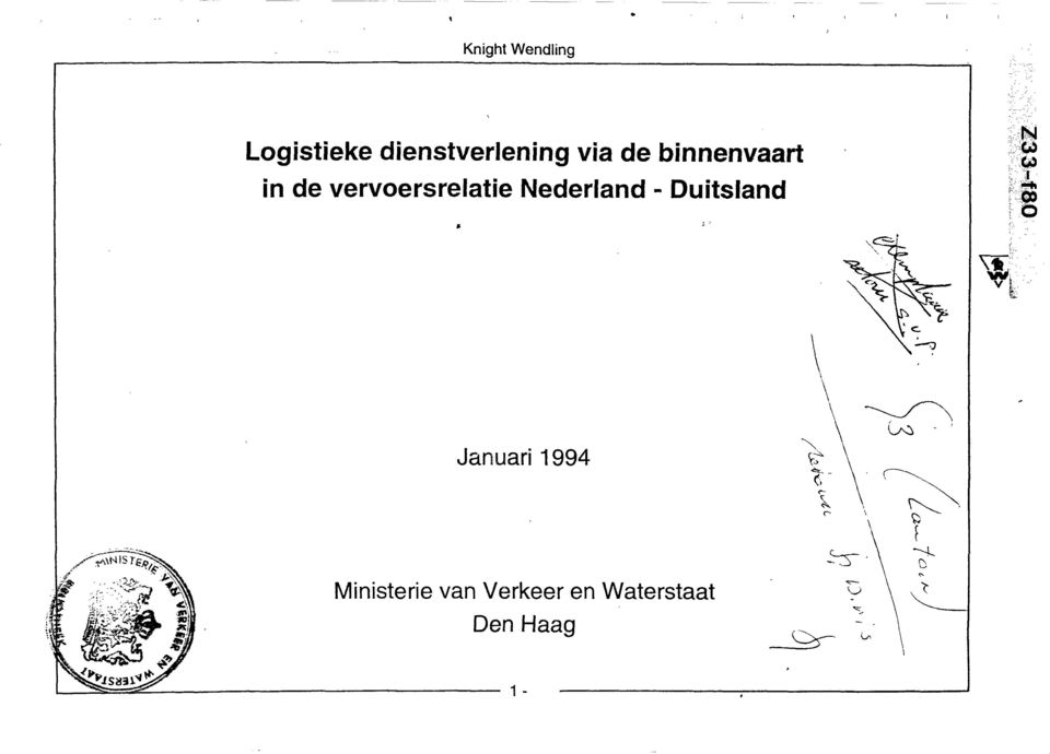 Nederland - Duitsland Januari 1994