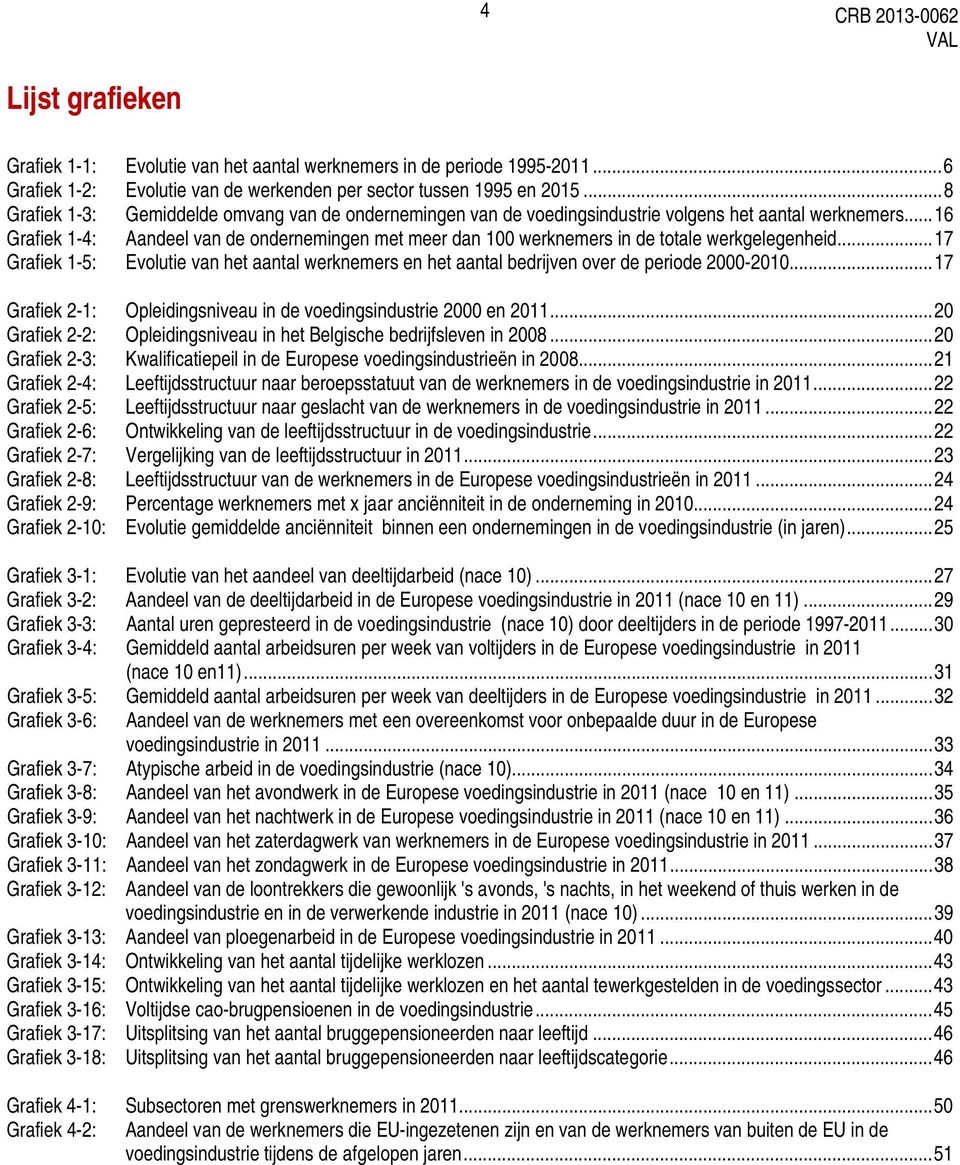 .. 16 Grafiek 1-4: Aandeel van de ondernemingen met meer dan 100 werknemers in de totale werkgelegenheid.