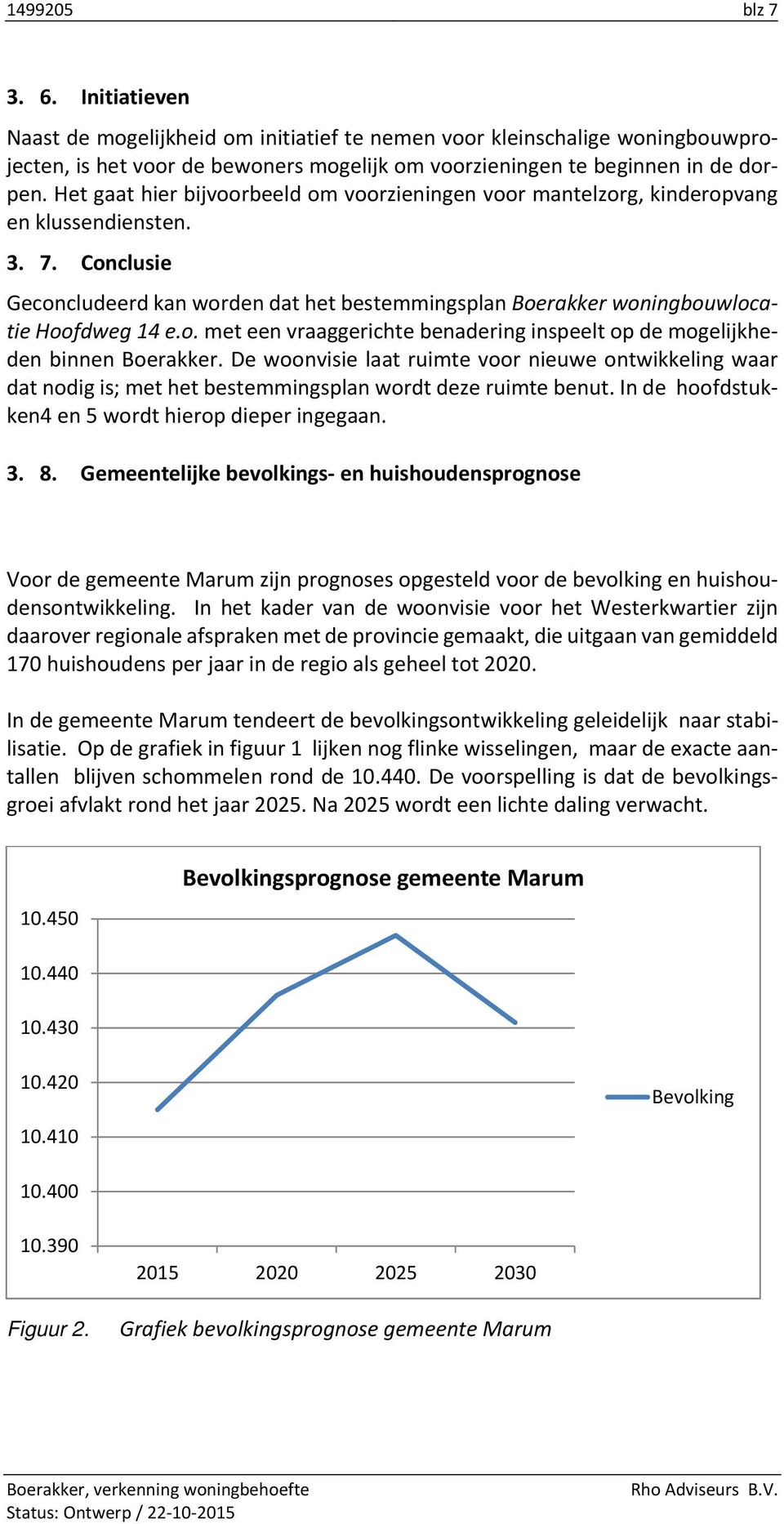 Conclusie Geconcludeerd kan worden dat het bestemmingsplan Boerakker woningbouwlocatie Hoofdweg 14 e.o. met een vraaggerichte benadering inspeelt op de mogelijkheden binnen Boerakker.