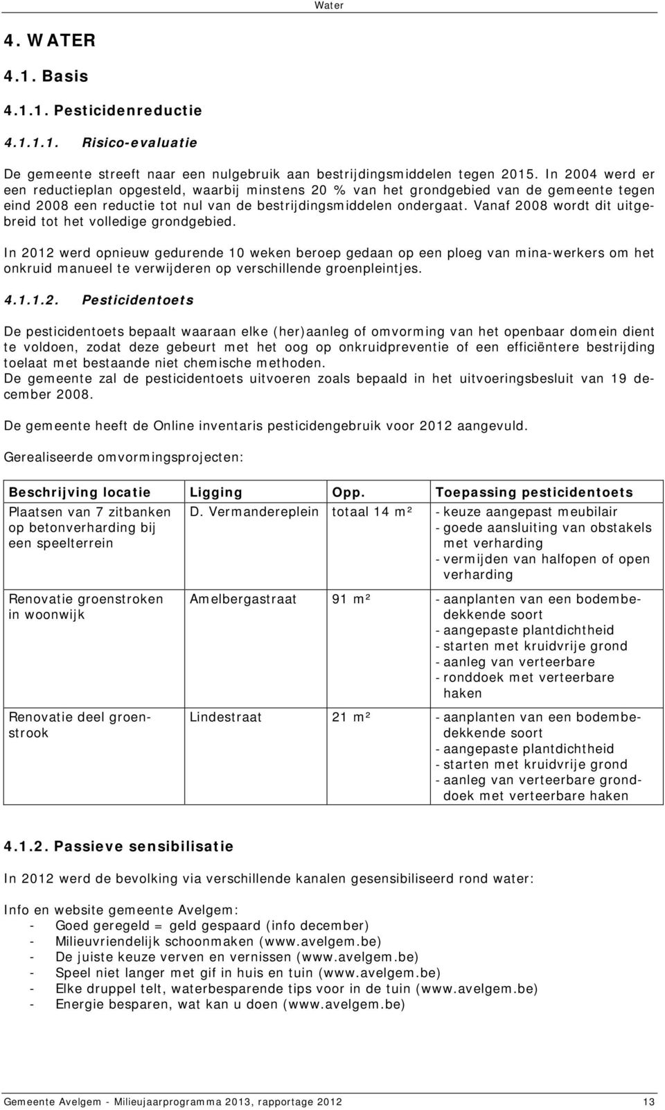 Vanaf 2008 wordt dit uitgebreid tot het volledige grondgebied.