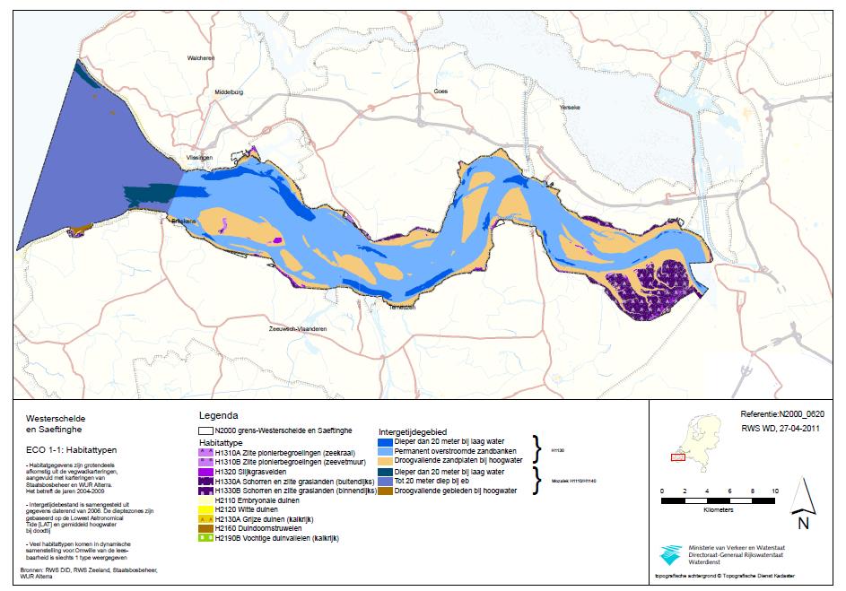 Natura 2000 Ontwerpbeheerplan Deltawateren 2015-2021 Algemeen Deel 22 januari 2015 Figuur 4.