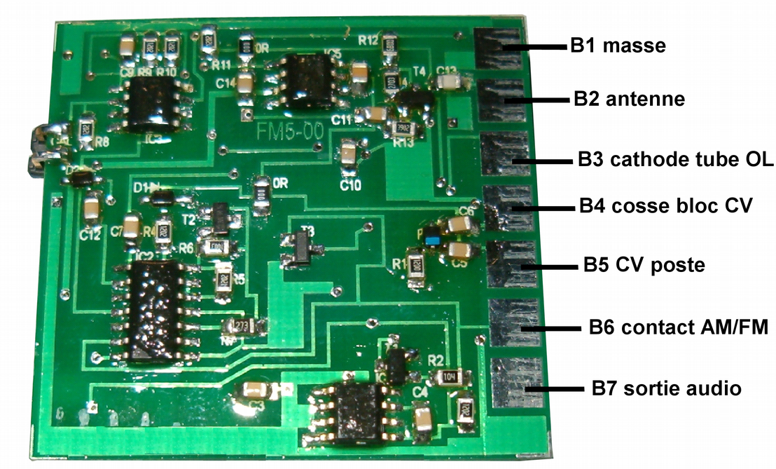 De module FM5 is een project van Radiofil en werd voor onze leden ontworpen door Eduard Hontelé en Daniel Maignan.