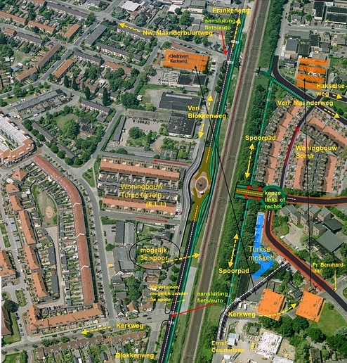 Blz. 5, Behoort bij V.R. 2012/77 Turco-T 2.0 door comité Spoorzone Nee De beschouwing van de Turco-T 2.0 geeft de volgende resultaten: 1.