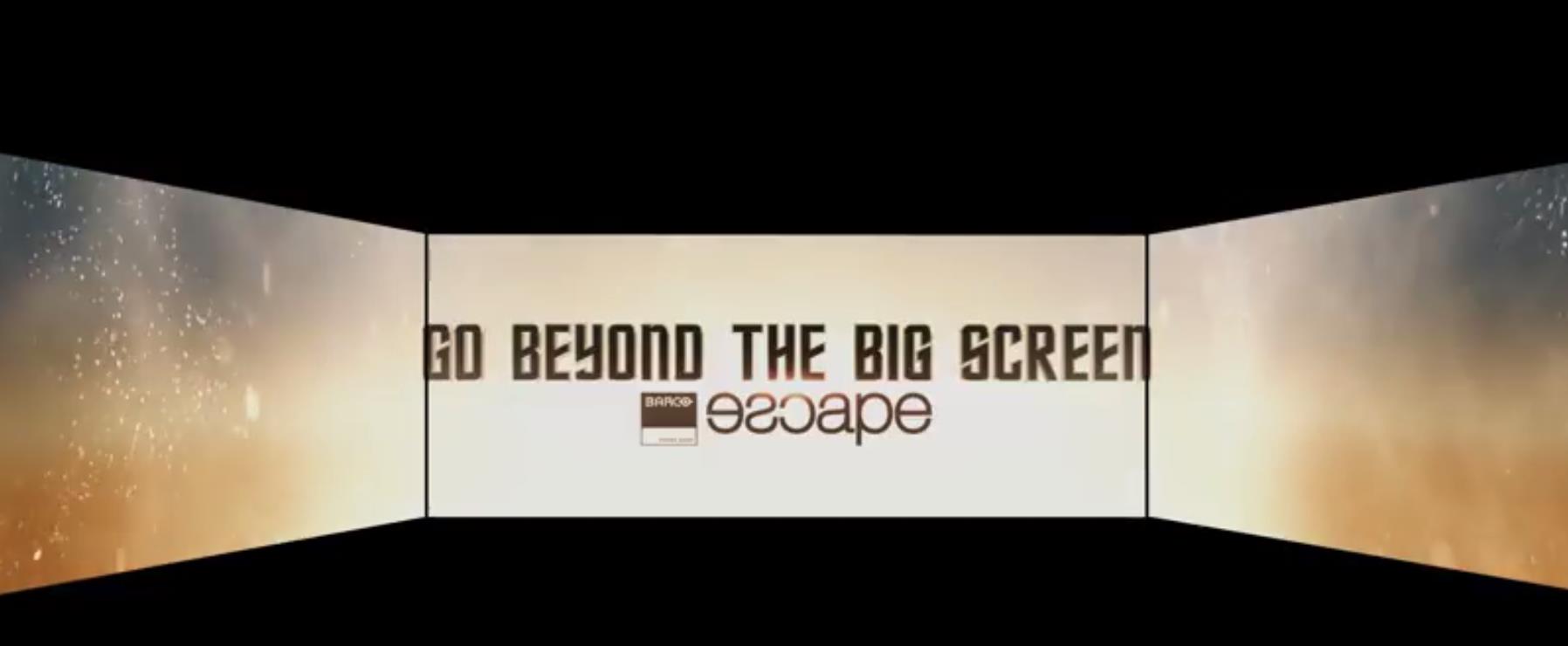 Barco Escape: beleving in de bioscoop Beleving Nog een reden om een film in de bioscoop te gaan bekijken!