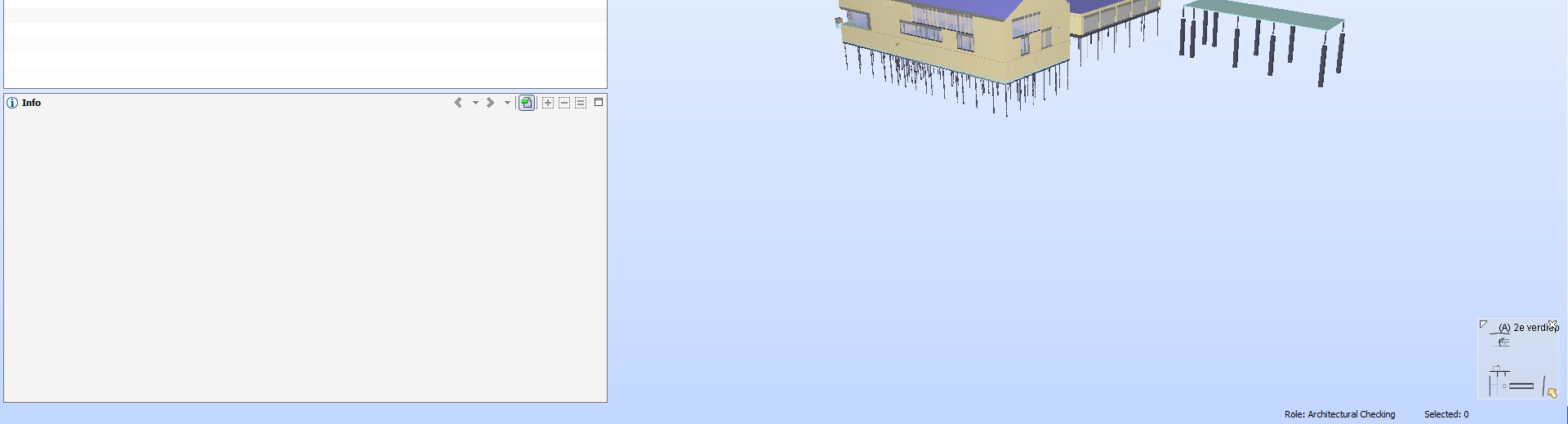 1. Het coördinatiemodel Het coördinatiemodel is een model dat bestaat uit verschillende aspectmodellen die de BIM-cel heeft ontvangen.