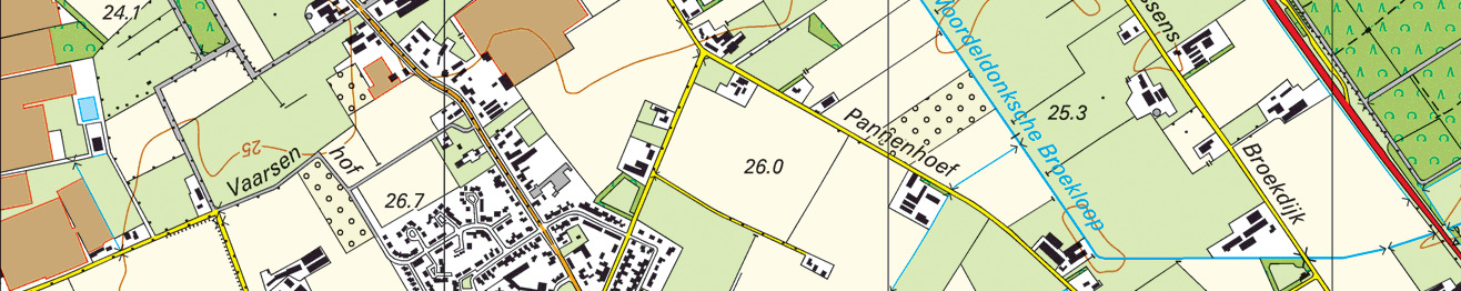 TITEL: topografische ligging van de locatie PROJECT: AST.TON.