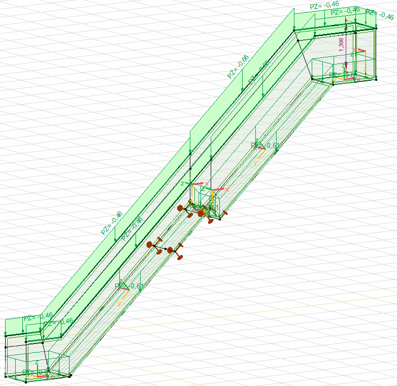 Invoer AXIS VM geometrie Permanente belasting Projectnummer: