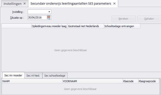 HOOFDSTUK 2. PERSONEELBELEID 51 2.2.2 Secundair onderwijs leerlingaantallen SES parameters Figuur 2.