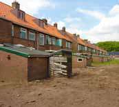 4 Nieuw project op stapel: aanpak binnenterrein In de Wijkvisie Steenwijk-West is afgesproken dat er gekeken zou worden of het binnenterrein achter de woningen aan de Jan van Riebeeckstraat,