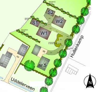 1 Inleiding In opdracht van VanWestreenen, Adviseurs voor het Buitengebied te Barneveld, is voor twee nieuw te bouwen woningen met bijhorende schuren aan de Hullenkamp te Uddel, een onderzoek gedaan