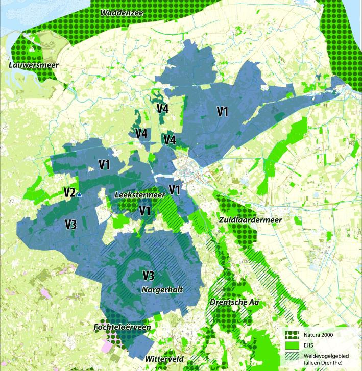 Afbeelding 6-11 Het vasthouden van water binnen natuurgebieden Ten aanzien van soortbescherming Bij het vasthouden van gebiedseigen water kan er sterfte optreden van fauna.