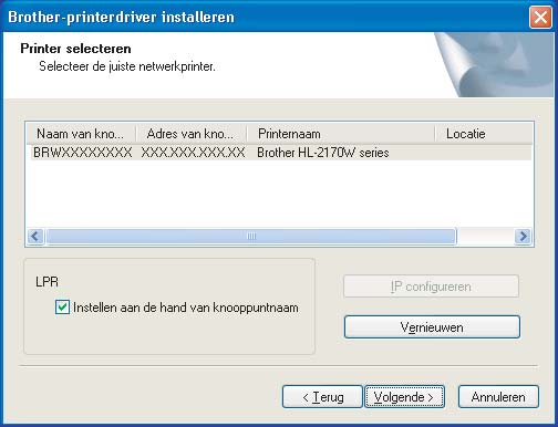 Stap 2 De printerdriver installeren 13 Klik op Volgende. 16 Kies Standaardinstallatie en klik op Volgende.