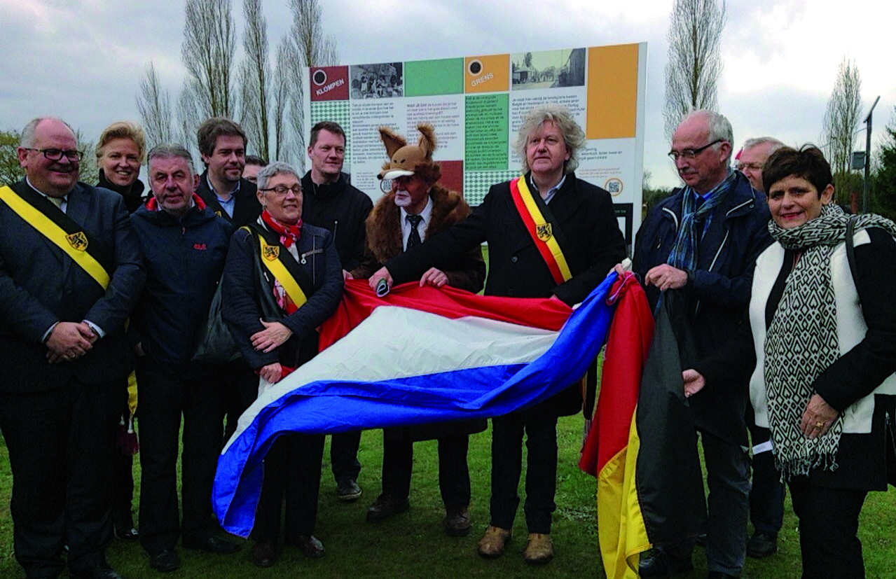 VAN TREIN TOT FIETS Bij toerisme en recreatie ervaren mensen het bestaan van de grens tussen België en Nederland het minste.