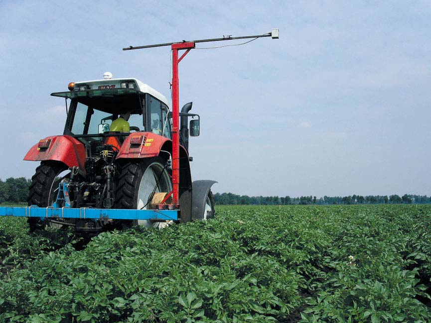 In 2005 is onderzoek gedaan naar plaatsspecifieke bemesting in aardappel met behulp van de cropscan.