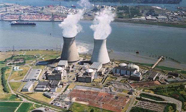 2. De kerncentrale van Doel Doel 1/2 (1975): 433 MW Doel 3 (1982): 1006 MW