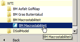 Basis Module Macrostabiliteit, Installatiehandleiding Figuur 3.9: Installatie gereed Stap 5: Programma opstarten Na installatie kan BM - Macrostabiliteit worden opgestart (figuur 3.10).