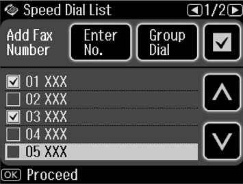 5. Druk op x Start. Kleurenfaxen kunnen niet in het geheugen worden opgeslagen. De printer kiest het faxnummer en faxt het document in real-time.