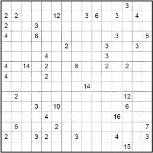 Shikaku Shikaku (ook wel bekend als Rechthoeken) is een logische puzzel met simpele regels en uitdagend oplossingen.de regels zijn simpel.