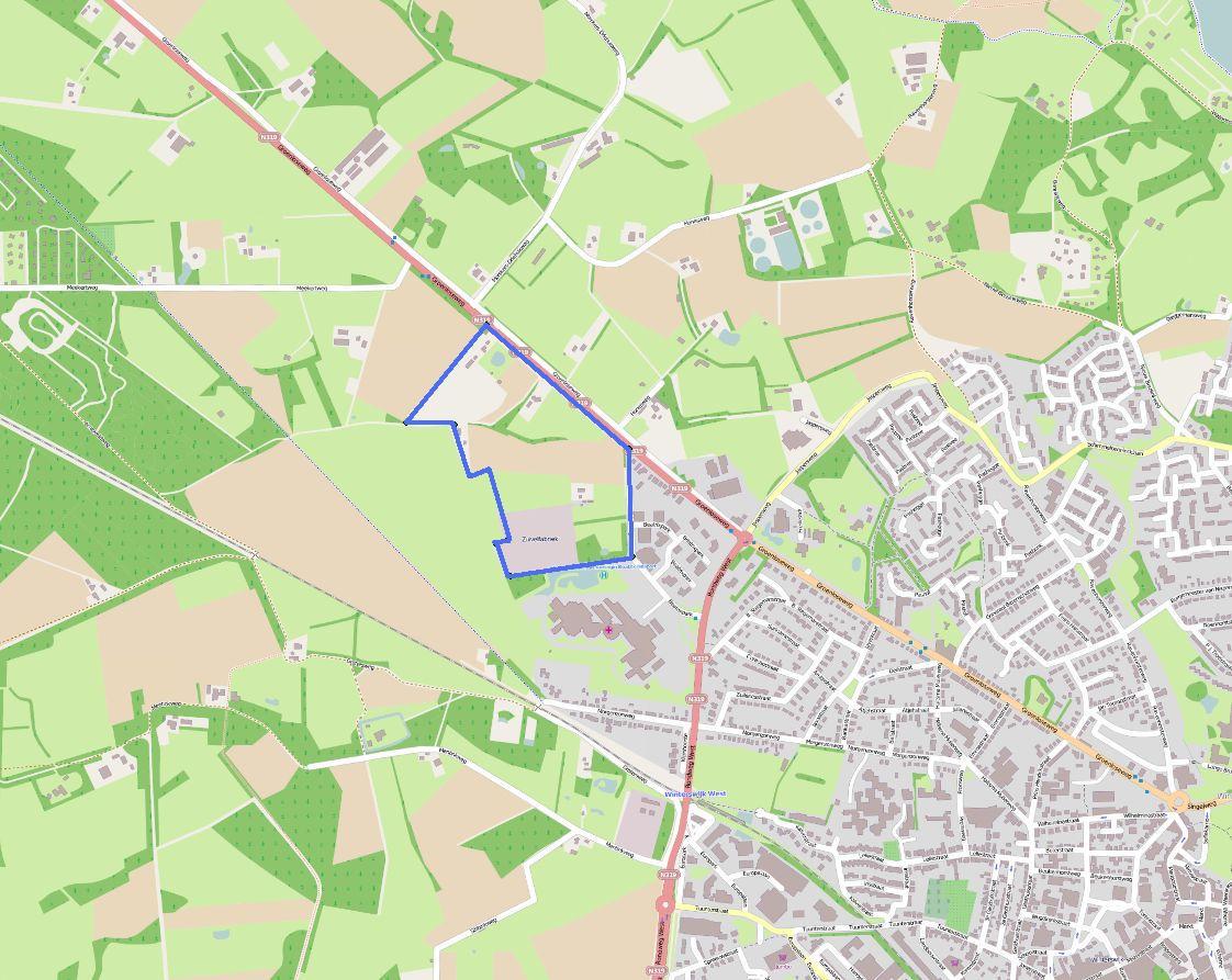 Pagina 6 van 20 3. OMSCHRIJVING VAN DE SITUATIE 3.1. Bedrijventerrein Het bedrijventerrein Arrisveld te Winterswijk ligt in het noordwesten van Winterswijk, op het voormalige Coberco terrein.