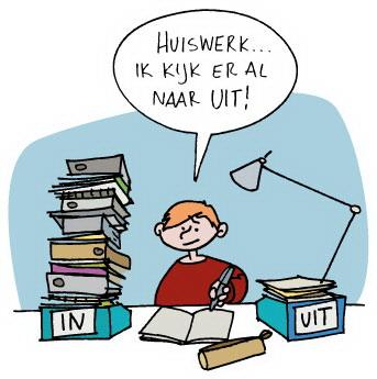 Vrije school Herdersem - 8 - Ten slotte : Huiswerk brengt een stukje school mee naar huis en biedt de gelegenheid om in te spelen op wat je zoon of dochter op school heeft geleerd.