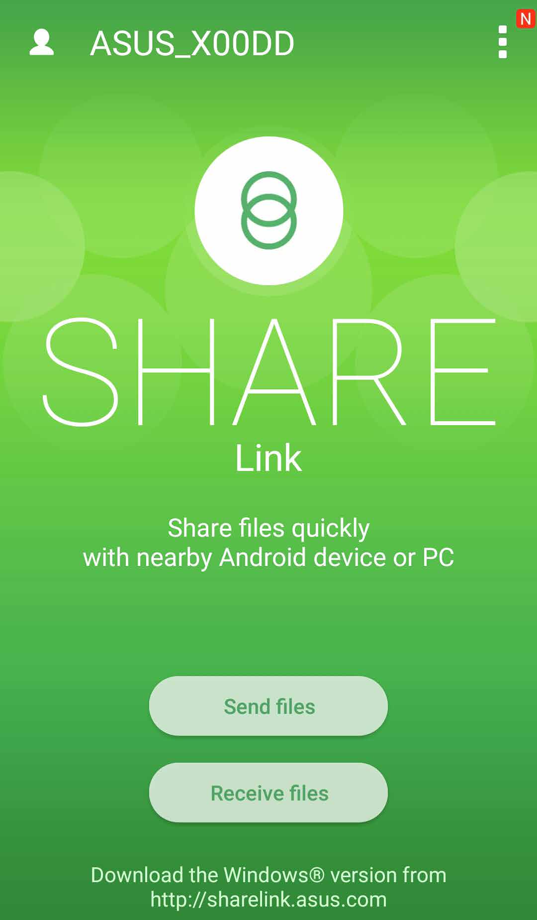 9 ZenLink ZenLink 9 Share Link Bestanden, apps of media-inhoud delen en ontvangen met mobiele Android-apparaten via de app Share Link (voor mobiele ASUS-apparaten) of de app SHAREit (voor andere