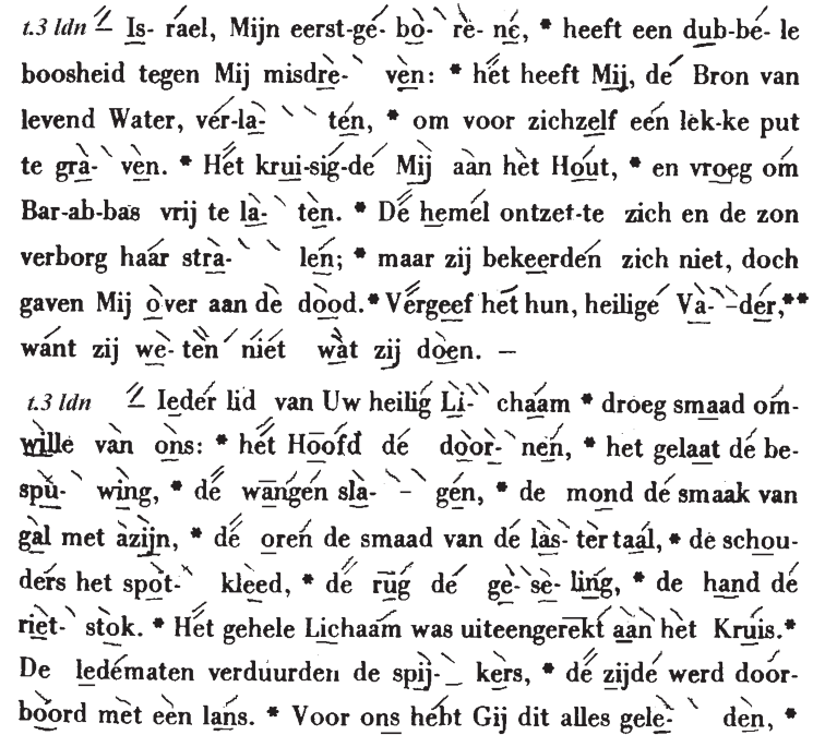 triodion exapostilarion (automelon) 3x het negende evangelie Joh 61a Joh 19 : 25-37 In die tijd stonden bij het kruis van Jezus, Zijn moeder... slot :.