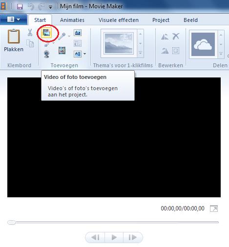 Aan de slag: Klik op de knop Video of foto toevoegen. Zoek de video die je hebt gemaakt en die je wilt toevoegen. Klik op dit bestand. Klik op Openen. Je kunt nu nog een videobestand toevoegen.