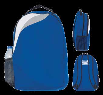 accessories KI0118 32x42x12 cm CAPACITY 16l Team sports backpack Teamsport rugzak van 600D polyester met REACH PVC backing, groot