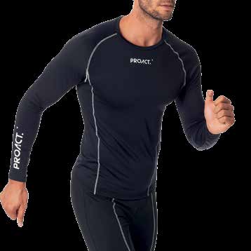 training PA004 200 g/m 2 PA002 PA002 200 g/m 2 PA004 XS S M L XL XXL Long sleeve base layer 'Quick Dry ' t-shirt 88% polyester / 12% elasthan. 'Quick Dry'. Ronde hals. Overstiksels in contrastkleur.