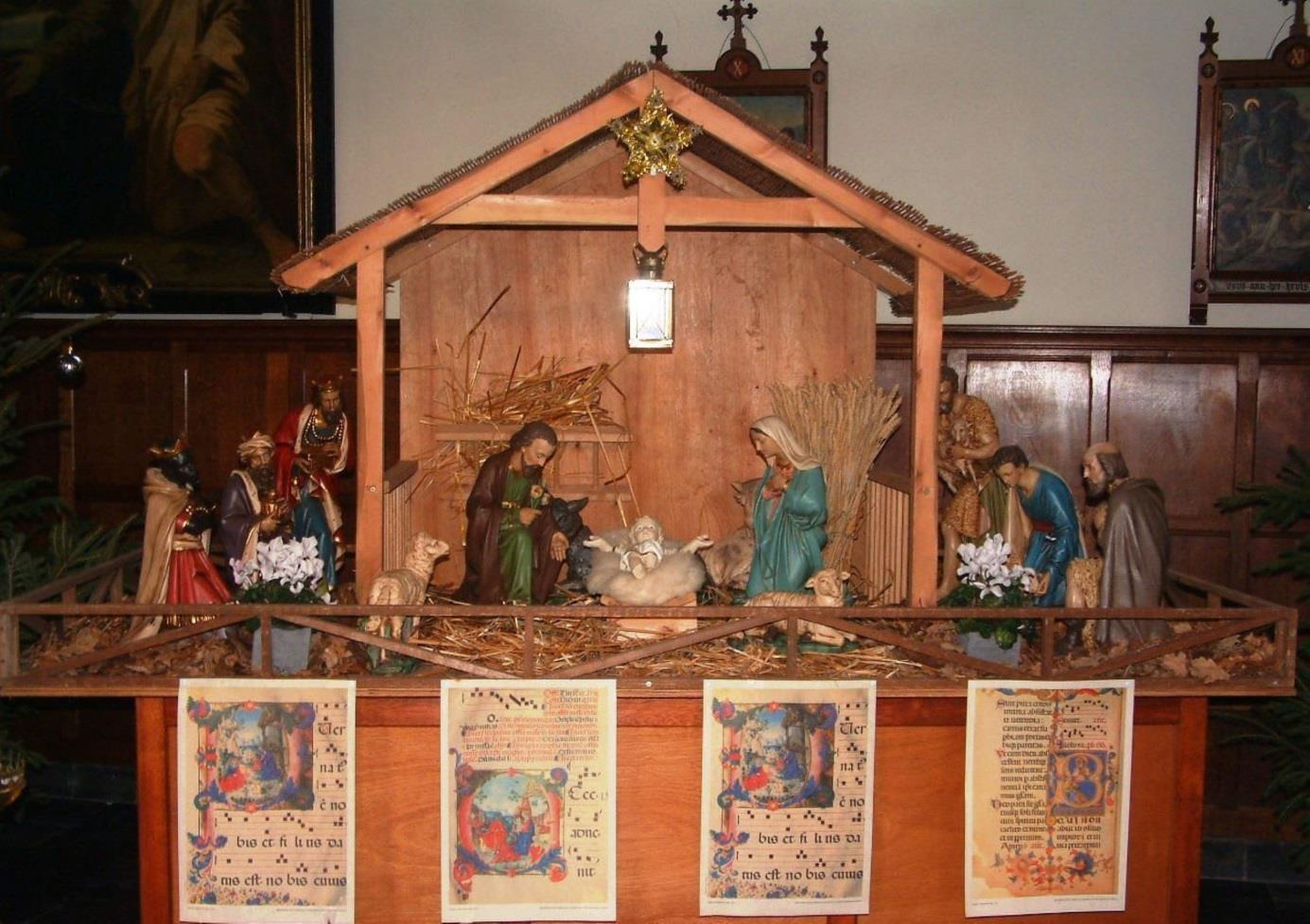 Kerststal in Sint-Maria-Aalter O.L.V.