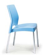 Stoelen 79,- Moderne projectstoel De perfecte stoel voor uw project, moderne geperforeerde rugleuning, stevig frame van ronde buis en leverbaar in een groot aantal kleuren.