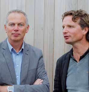 IFrans Schrijver & Willem van Rijn directie Het GOED In 2010 is de crisis niet ongemerkt aan Het GOED voorbijgegaan.