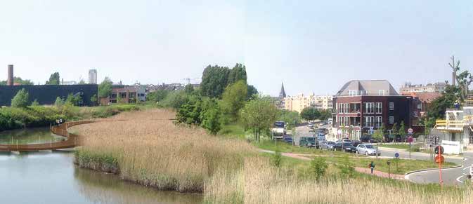 Kwinten Delvaux, student architectuur aan Sint-Lucas, bracht de toekomstdroom van GEzwiNT in beeld. ervan overtuigd geraken: het pleziervaartproject van W&Z deugt niet. Hoe ziet GEzwiNT de toekomst?