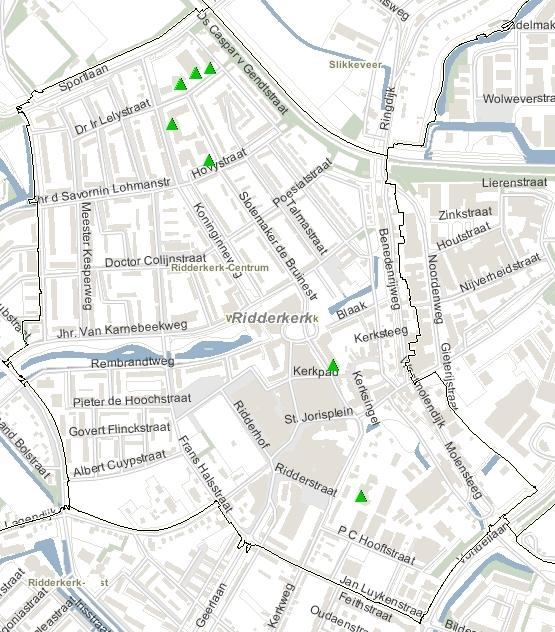 2.8 Ridderkerk Centrum In Centrum bevinden zich de