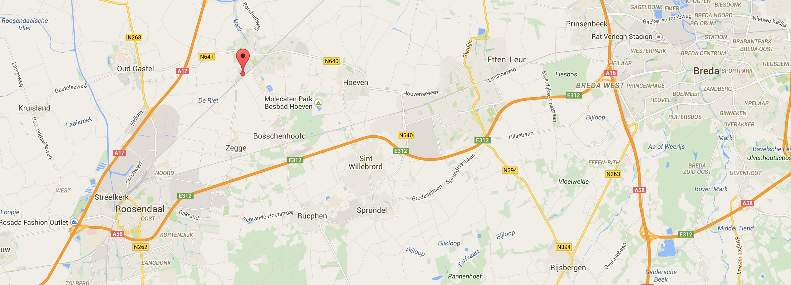 Ligging: Het bedrijfspand gelegen op het bedrijventerrein Industrieweg in Oudenbosch en wordt zodoende omringd door veel bedrijvigheid.