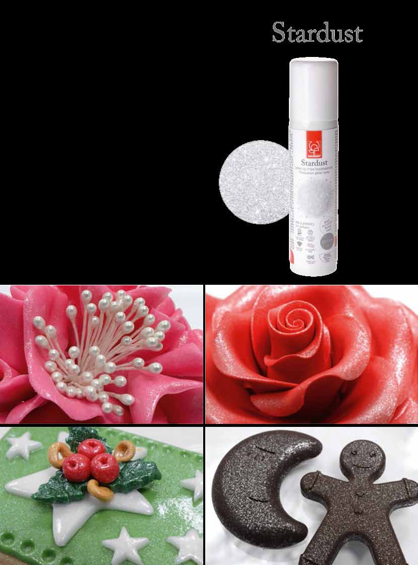 SPECIALE PRODUCTEN GLITTERSPRAY Op basis van alcohol. Veelzijdig en droogt snel!