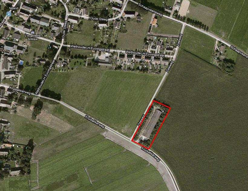 1 INLEIDING 1.1 AANLEIDING In het kader van een ruimte-voor-ruimte regeling bestaan plannen om een schuur op de hoek van de Zeeweg en de Kruisakkerweg in Gees af te breken.