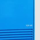 TOP AIR Zuiger SC 3 tot SC 20 Effectieve capaciteit: 283 1913 l/min, 10 68 cfm Maximale werkdruk: 10 en 15 bars, 150 en 220 psig Geïnstalleerd vermogen: 2,2 15 kw, 3 20 PK COMPACTE BOUWVORM TOP AIR