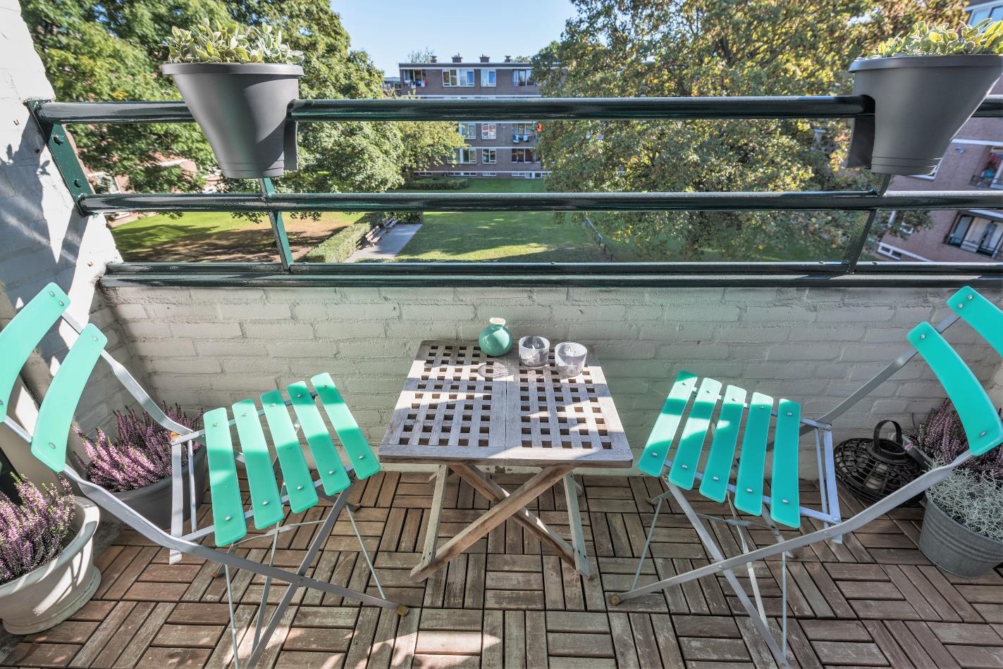 Balkon gericht op het zuidoosten