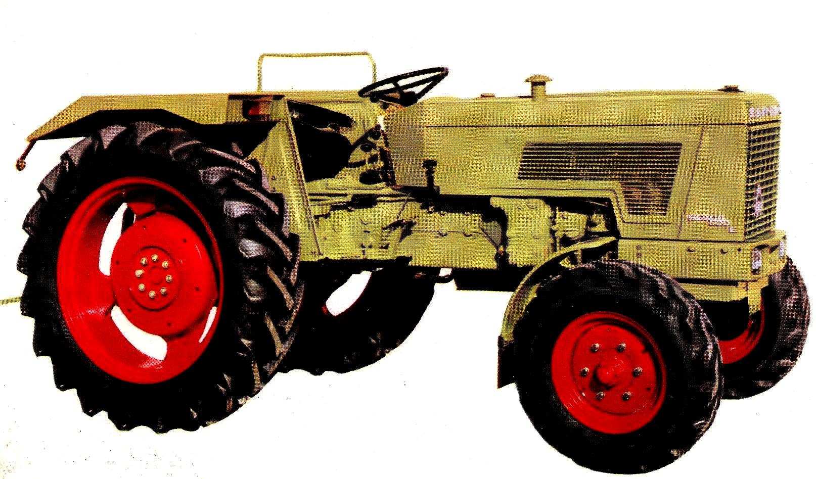 Vanaf 1967/68 waren alle Hanomags van nieuwe motoren voorzien en in Duitsland kregen allen een blauw-groene kleur en de tractors voor de export naar Nederland kregen een geel-groene kleur.