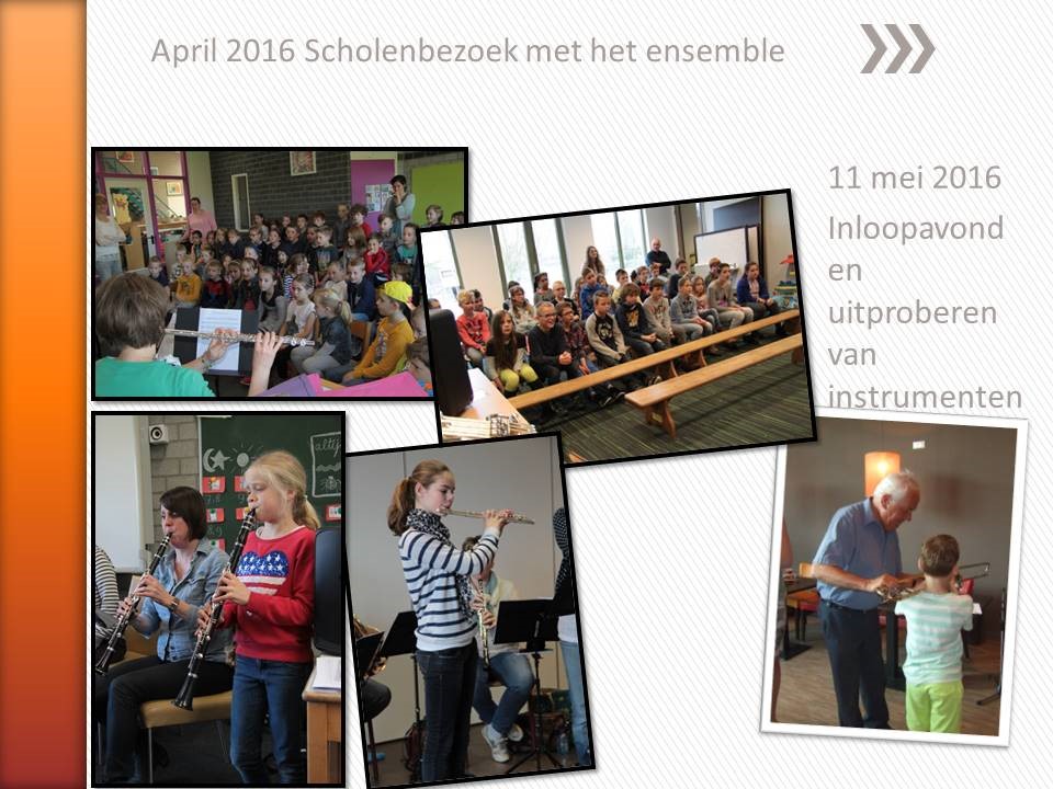 Inloopavond KHD en Drumfanfare Op woensdag 11 mei hebben in onderlinge samenwerking de KHD en de Drumfanfare een inloopavond gehouden.