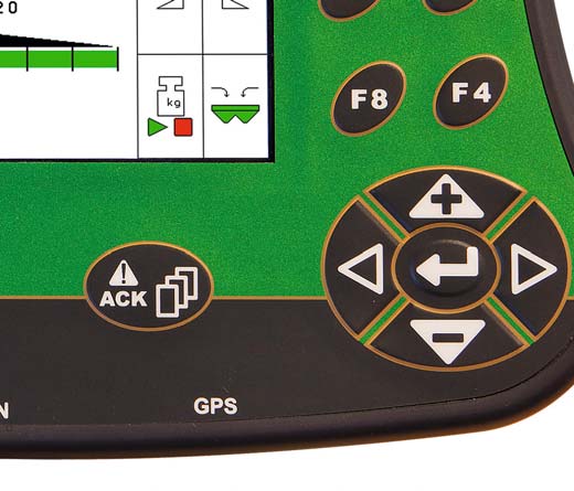 ZA-V AMATRON 3 De ISOBUS-terminal voor alle functies AMATRON 3 De computer beschikt over een opdrachtregistratie (Task Controller) en een koppeling