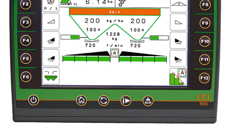 De CCI 100 dient als basis, om geleidelijk alle AMAZONEmachines en werktuigen voor de ISOBUS-standaard compatibel te maken.