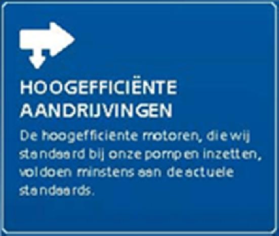 Energy Efficiency by KSB De hoogefficiënte aandrijving Nieuwe normen IE2-Motoren zijn standaard