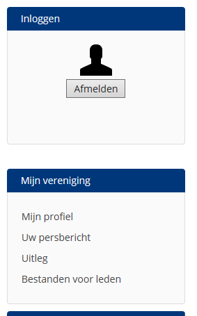 4. Inloggen op de website 4.1 Om in te loggen op uw bedrijfsprofiel, gaat u naar de homepage van de Machevo & Bulk Vereniging: http://www.machevo.nl. 4.2 Op onze homepage vindt u rechts onder het menu, het kopje inloggen.